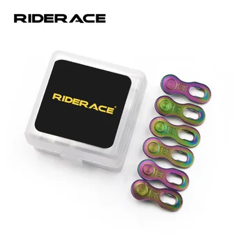 3 paia di connettori per catena per bicicletta blocco collegamento rapido per giunto fibbia per bici da strada fibbia magica parti per ciclismo MTB 6/7/8/9/10/11/12 velocità