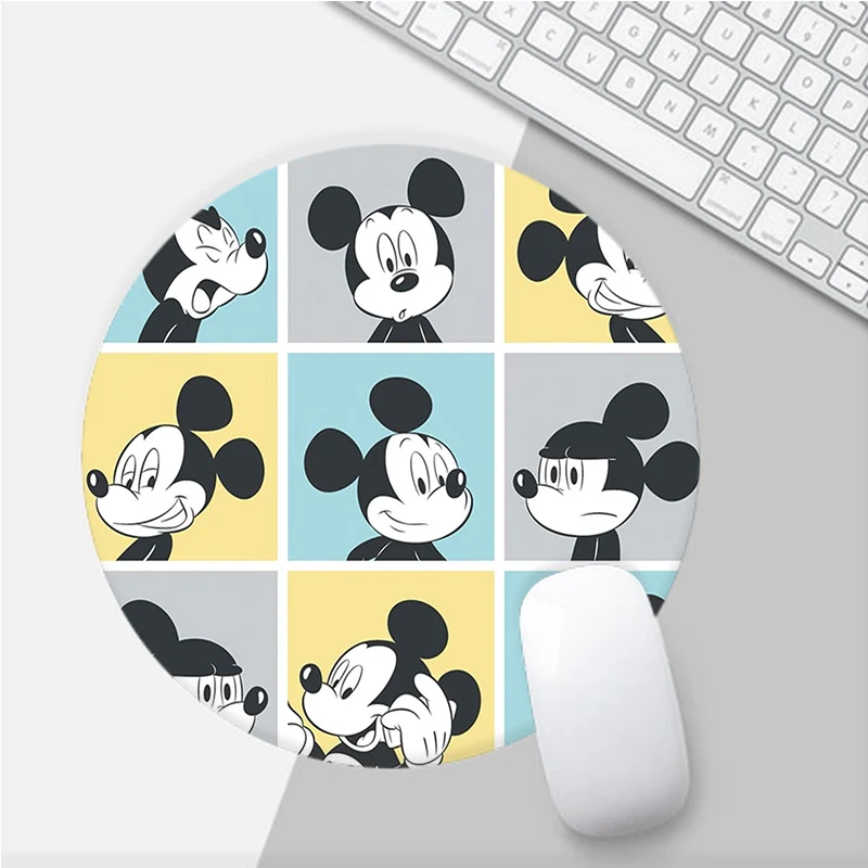 My Favorite Disey Mickey Mouse round  Mouse pad PC Computer mat gaming Mousepad Rug For PC Laptop Notebook