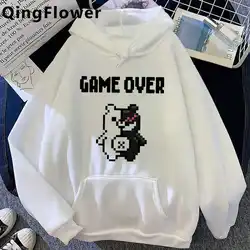 Danganronpa Monokuma Mikan Tsumiki felpe con cappuccio maschile hip hop abbigliamento maschile hoddies hip hop