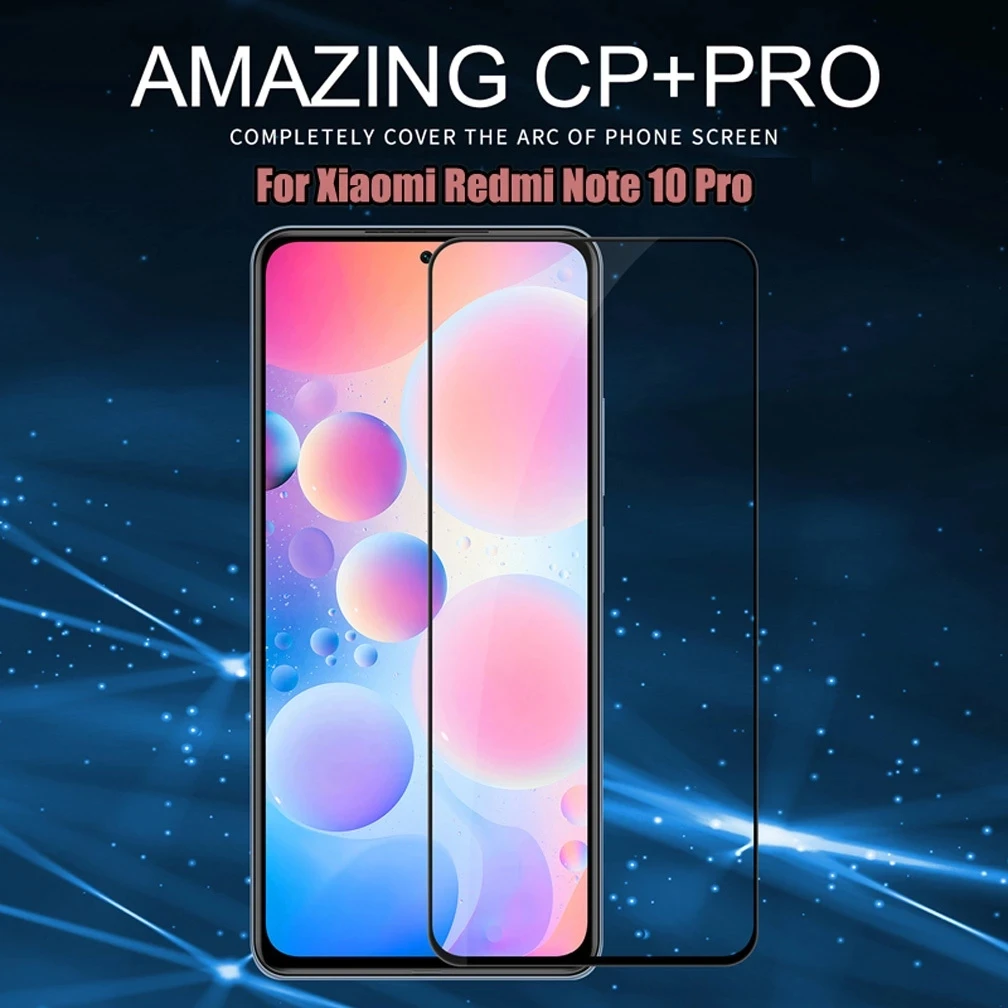 For Xiaomi Redmi Note 10 Pro Glass For Note 11 Pro Nillkin CP+Pro /H+Pro Tempered Glass For Redmi Note 10 Screen Protector