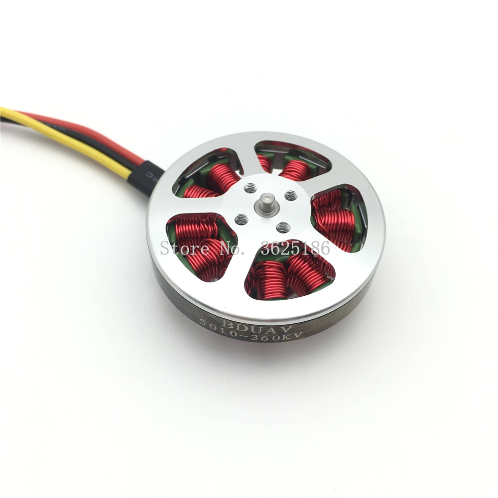 1pcs 5010 360KV / 750KV High Torque Brushless Motors For MultiCopter / QuadCopter / Multi-axis aircraft