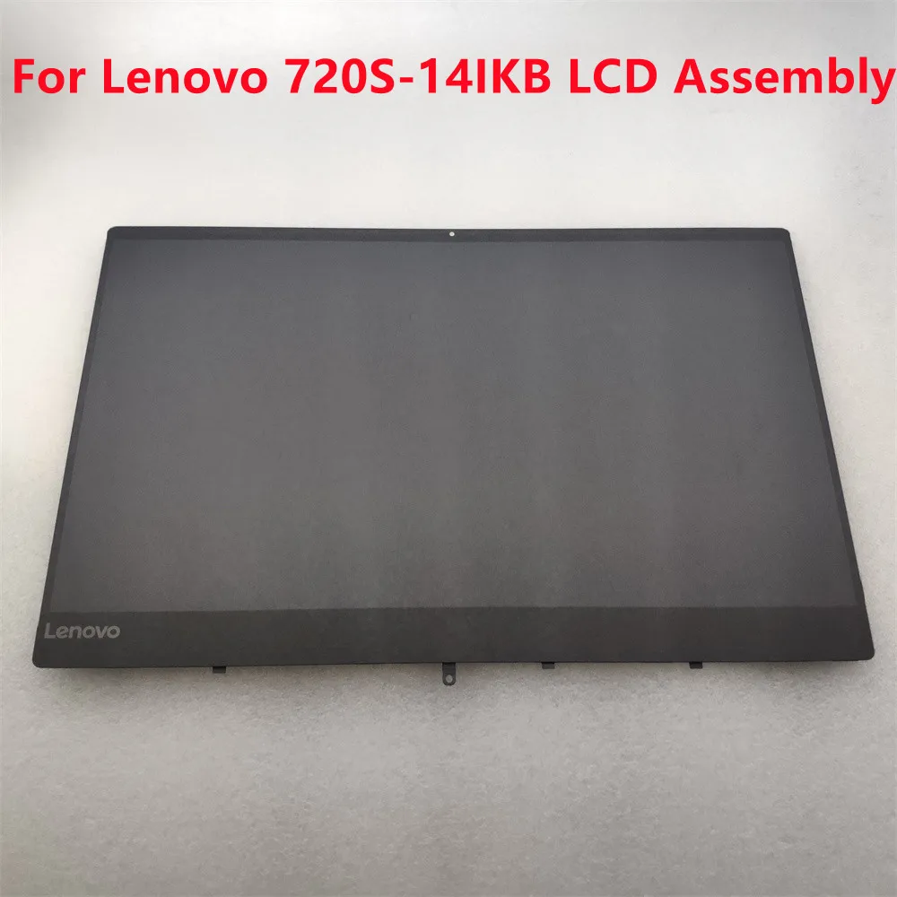 

14.0 Inch FHD LCD Display Screen Non-Touch Glass Assembly B140HAN03.5 N140HCE-EN2 5D10N79821 720S-14IKB For Lenovo 720S-14IKB