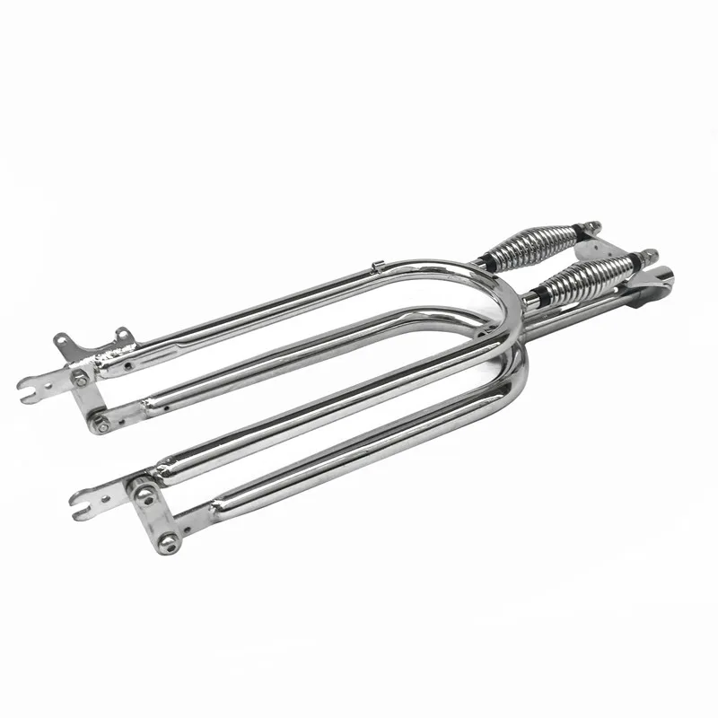 Rower Retro 26 Cal * 4.0 widelec tłumienia podwójne sprężyny koła/widelec do rowerów paliwowych/zmodyfikowany widelec rowerowy, rower Vintage widelec — zdjęcie 3