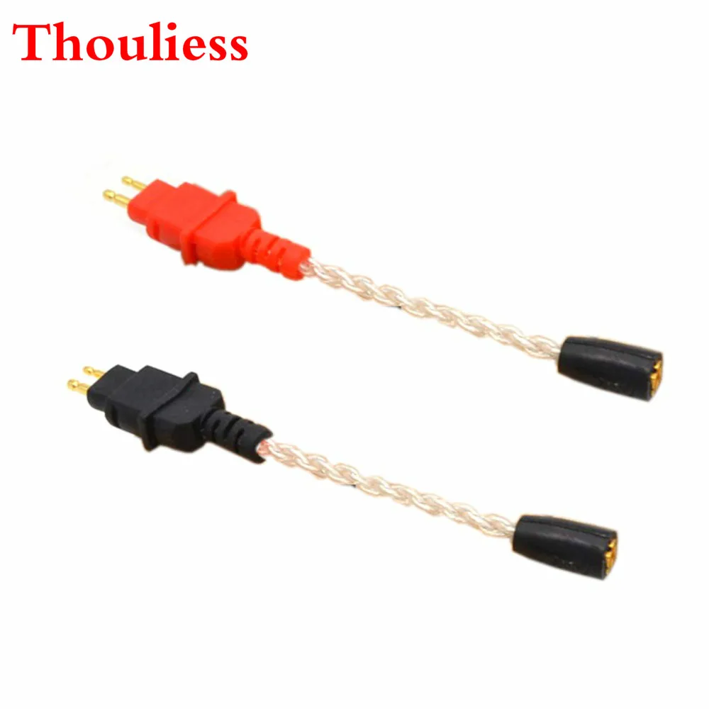 

Thouliess MMCX Female 0.78mm 2 pin IM04 IE80 A2DC MMCX HD650 ER4B S P UE0.75mm Male Earphone Headset Cable Adapter