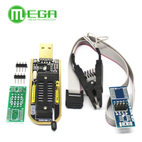 CH341 24 25 Series EEPROM Flash BIOS USB Programmer Module + SOIC8 SOP8 Test Clip For EEPROM 93CXX / 25CXX / 24CXX DIY KIT