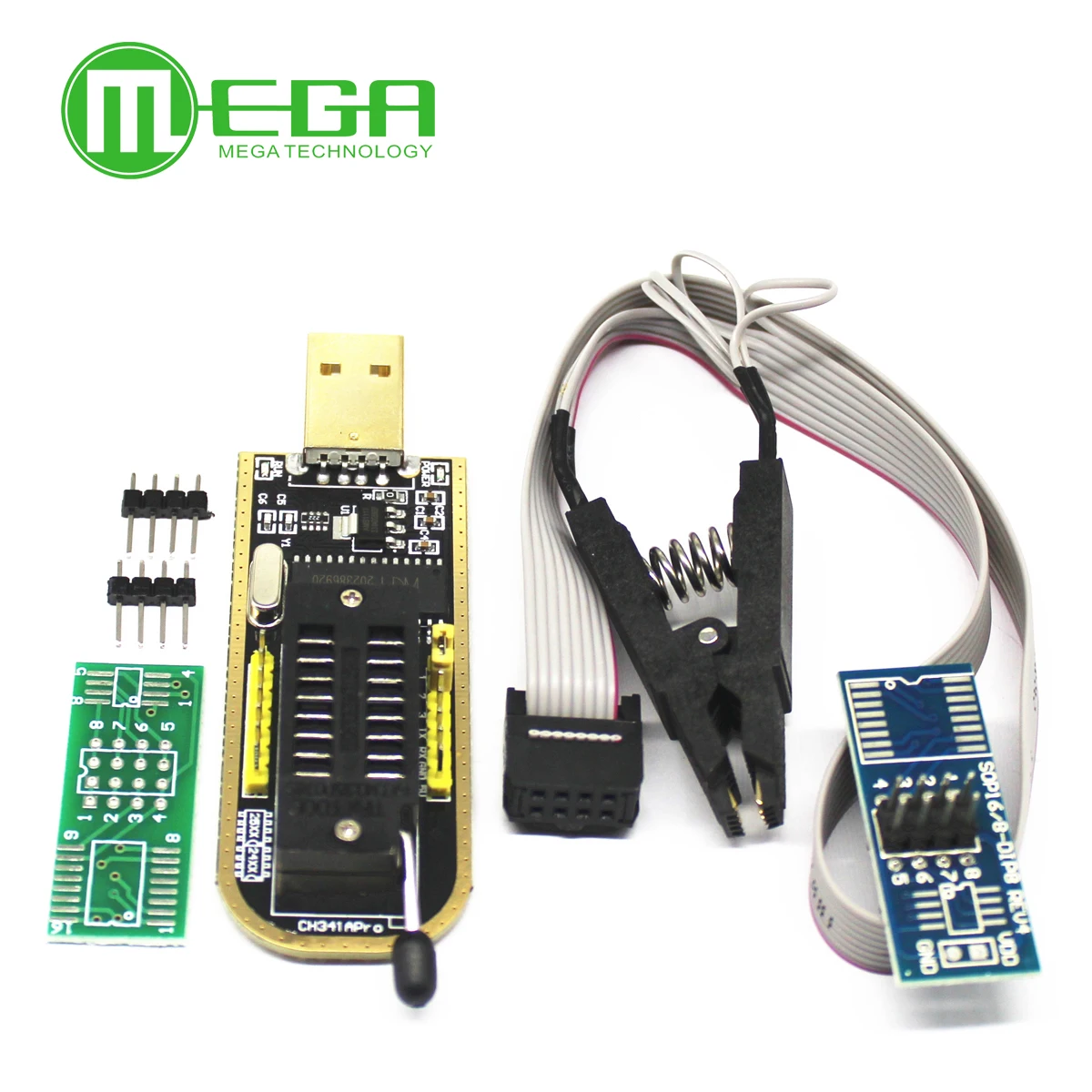 CH341A 24 25 Series EEPROM Flash BIOS programator usb z oprogramowaniem i sterownikiem