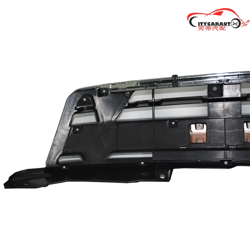 ORIGINAL STYLE FRONT RACING GRILLE GRILLS ASB CHORMED BUMPER MASK COVER FIT FOR ISUZU D-MAX DMAX 2006-2011 GRILLE AUTO PARTS