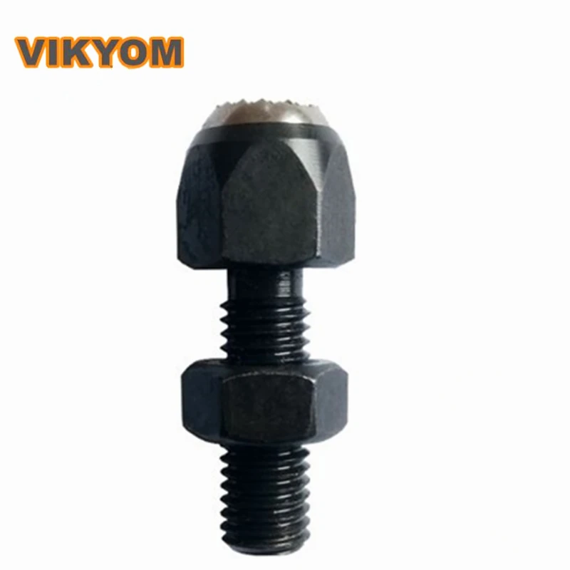 Flat tooth surface moving steel ball screw tool fixture positioning screw Dynamic steel ball positioning screw support