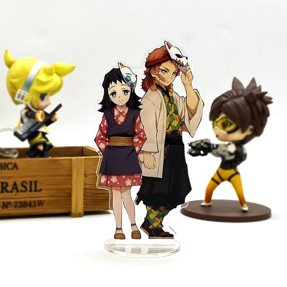 Kimetsu no Yaiba Makomo Sabito  anime Japanese acrylic standee figurines desk decoration cake topper