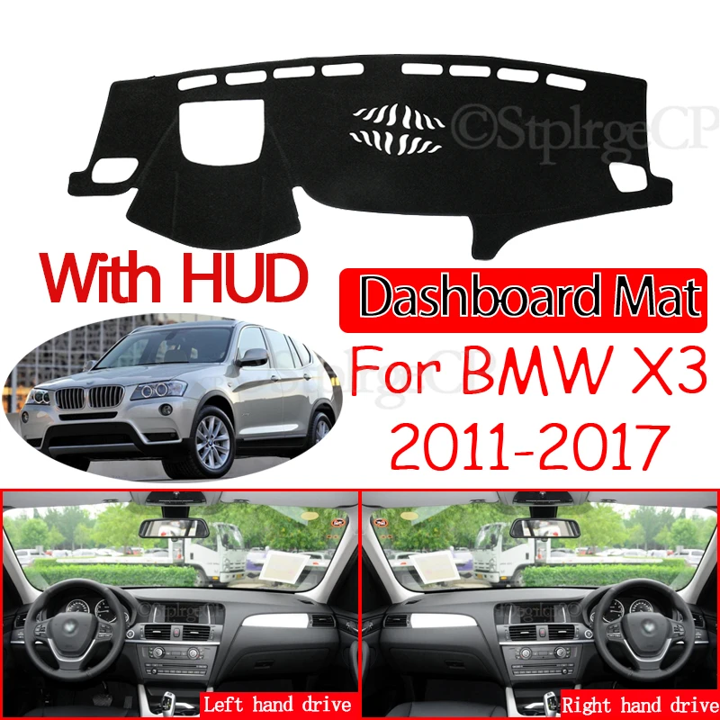 

Для BMW X3 F25 2011 2012 2013 2014 2015 2016 2017 противоскользящий коврик для приборной панели, солнцезащитный козырек, ковер, накидка, автомобильные аксессуары