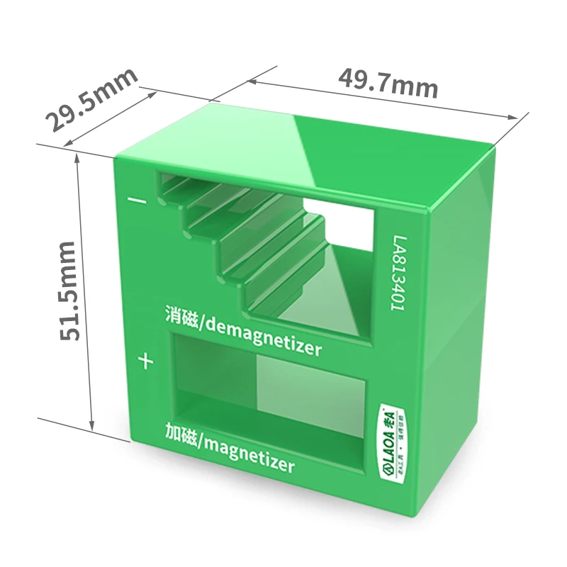 Cacciavite smagnetizzatore LAOA più dispositivo magnetico magnetizzatore per cacciavite Degausser a doppio uso