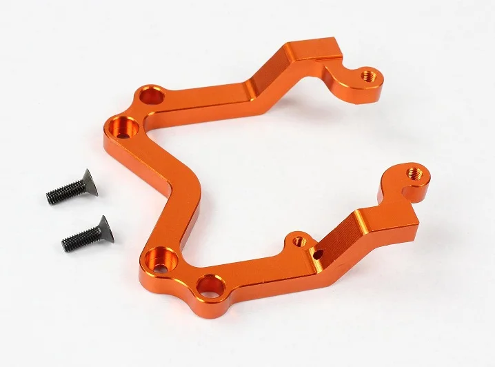 CNC precision machined all-metal rear U-bracket for ROVAN KM HPI BAJA 5B 5T 5SC