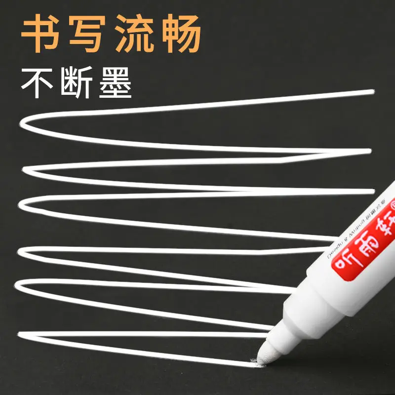 5/3/1PC Oily Waterproof White Marker Pen Graffiti Pens Permanent Gel Pencil Tire Painting Notebook Tyre Tread Environmental Pen