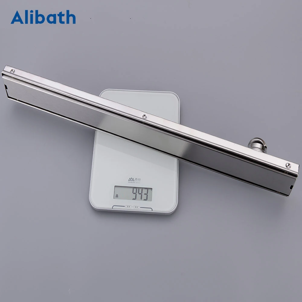 Imagem -05 - Retangular Linear Anti-odor Dreno de Piso 304 Invisible Shower Tile Insert Hardware Banheiro 50cm Aço Inoxidável