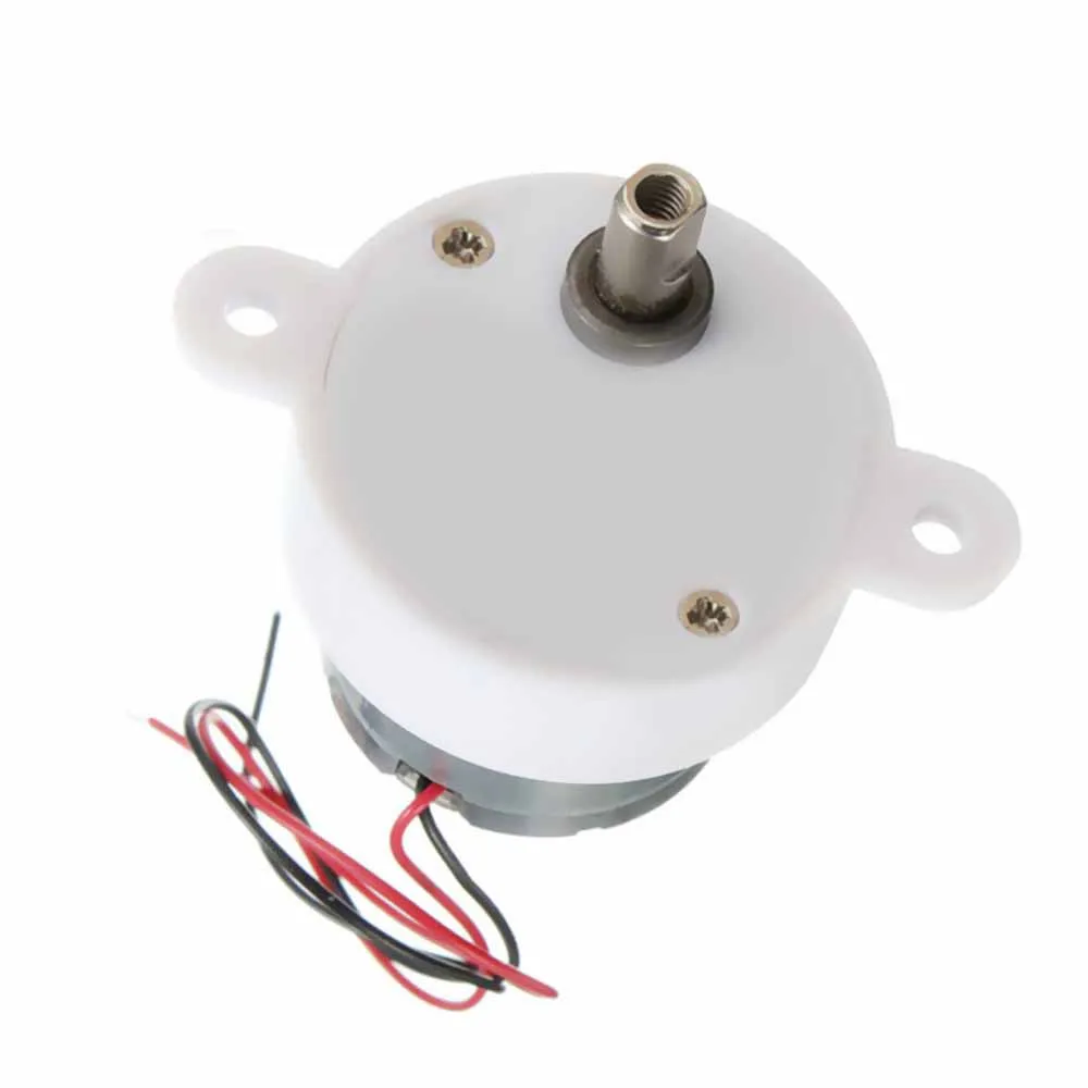 

1PCS S30K DC 12V Brushless Motor High Torque Gear Motor Geared Box Reduction Motor 14RPM 2 Wires for Electronic Toys Fan