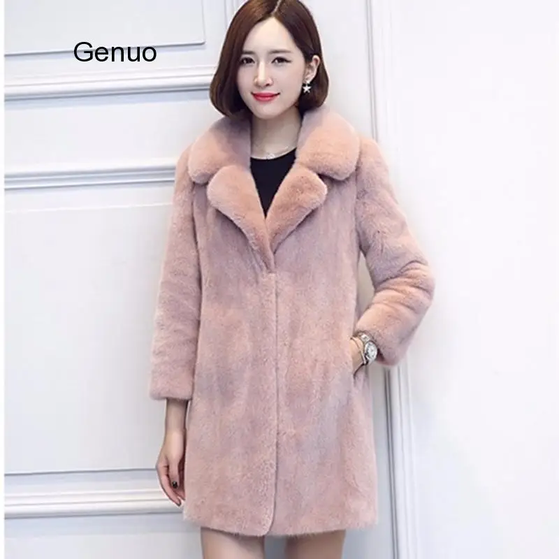 

Fashion Women Fur Coat Imitation Lambs Wool Winter Coat New Product Thickening Keep Warm Winter Jacket Quality Assurance