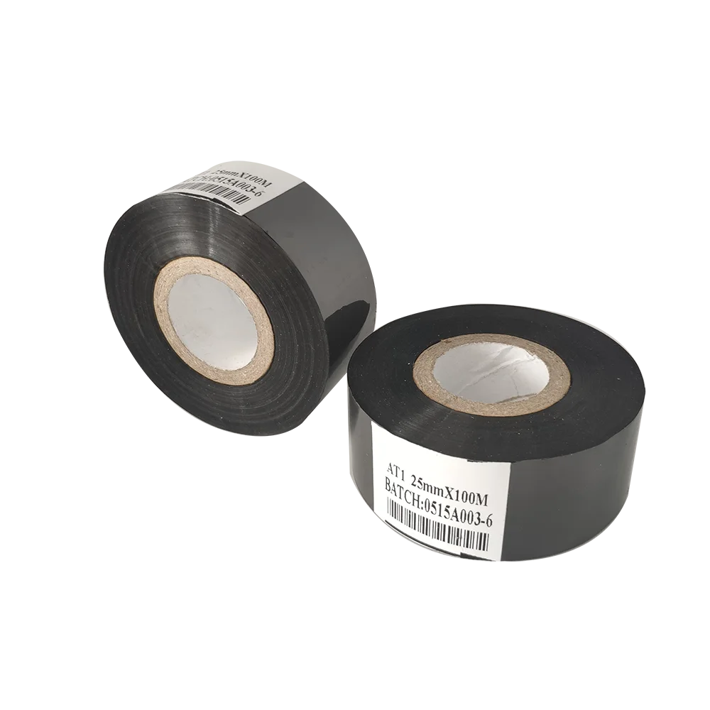 

Black color rolling date stamp ribbon foil for coding printer