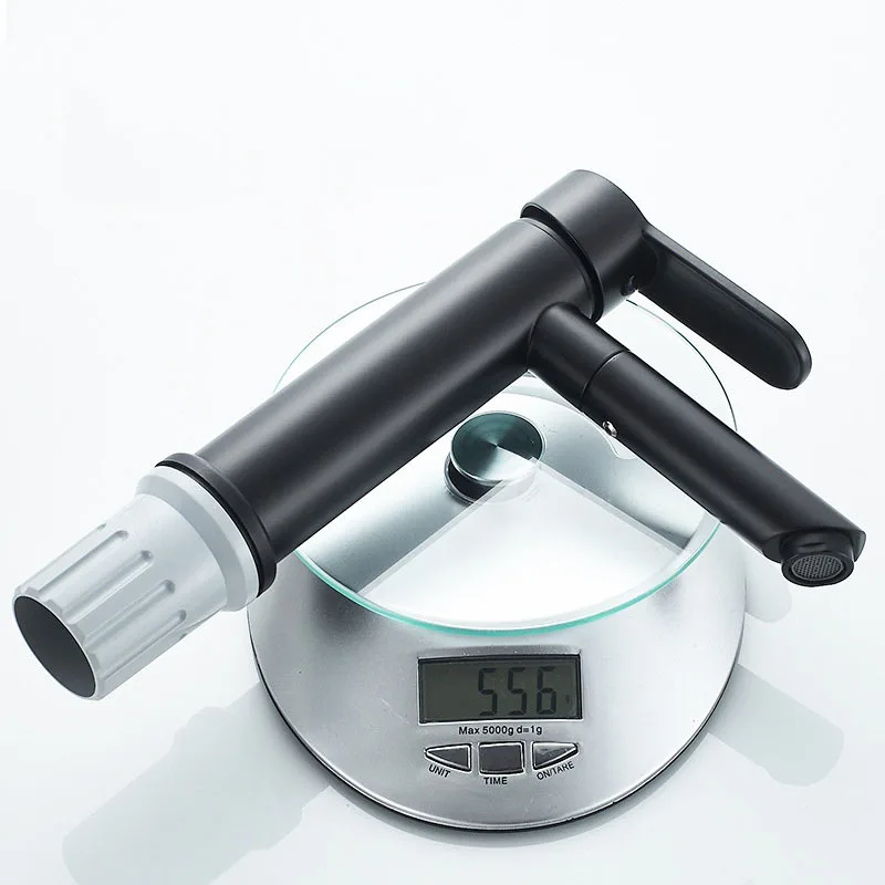 Rubinetti per lavabo da bagno in ottone di alta qualità miscelatore per lavabo lavandino per vasca miscelatore per acqua potabile cromo lavabo moderno nero