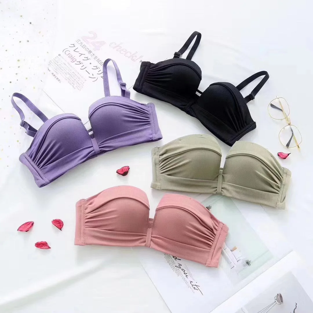 

Fashion women's bra comfortable single-breasted sports ladies bra