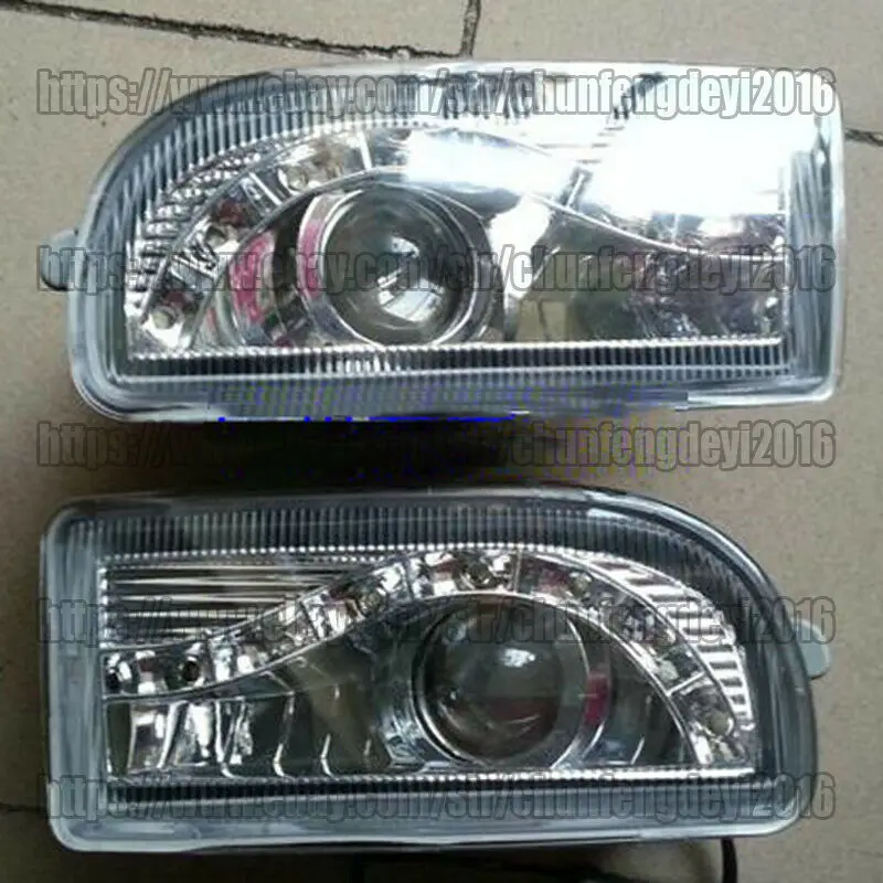 لتويوتا لاند كروزر برادو 90 LC90 FJ90 2700 3400 1997-2002 2 قطعة LED المصد الأمامي ضوء المصباح L + R