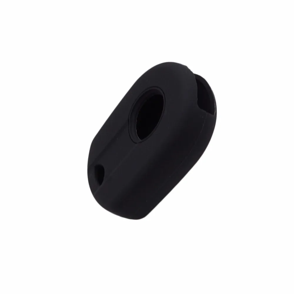 Cocolockey silicone chave titular chaves do carro para ford fiesta focus escape 2011 2014 2017 4 botão caso capa keyless acessórios fob