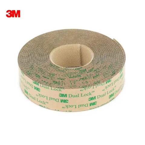 25.4mm x 2M (2 개 팩) 3M SJ4570 이중 잠금 로우 프로파일 재 밀봉 식 패스너, 투명, Dropshipping
