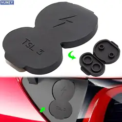 Silicone Car Charging Port Waterproof Cover Charger Hole Protector Dust Cover Cap for Tesla Model 3 2017 - 2020 Model Y CCS EU