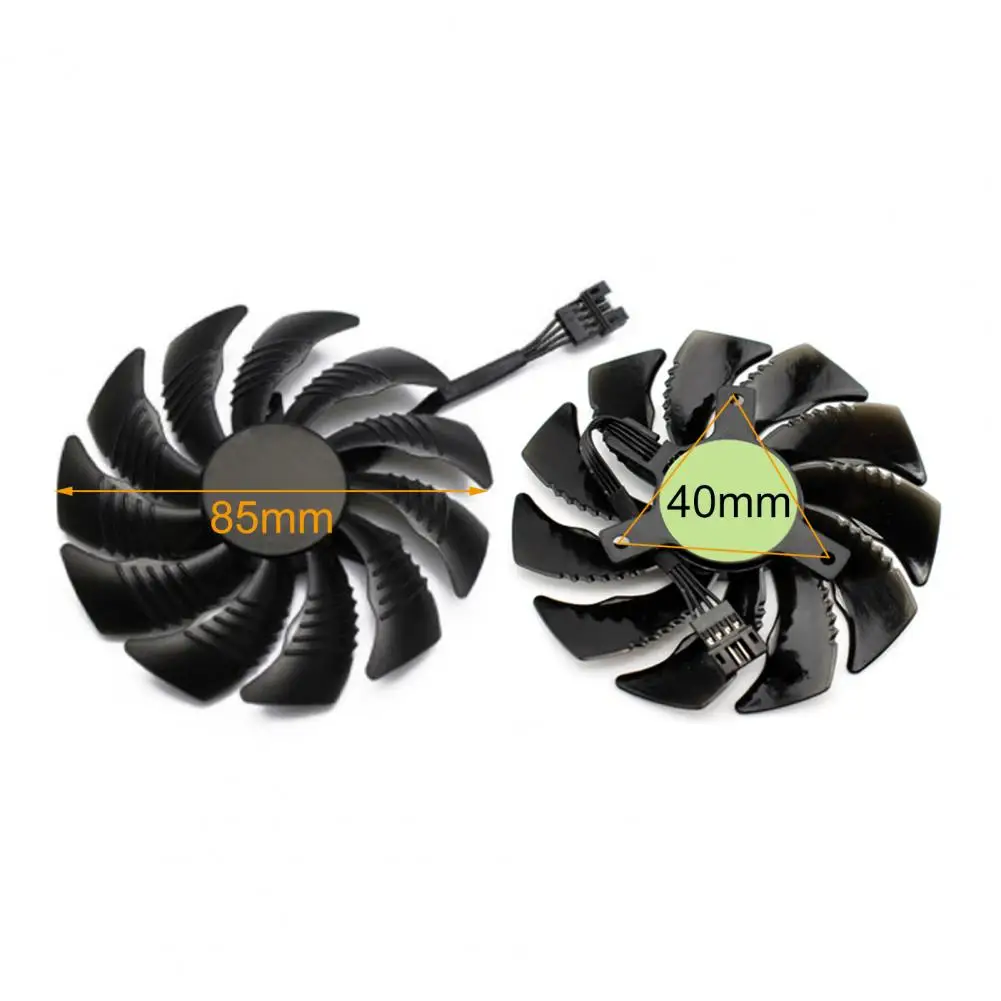 T129215SU 88mm GPU Cooler Graphics card fan for REDEON AORUS RX580/570 GIGABYTE GV-RX570AORUS GV-RX580AORUS Cards As Replacement