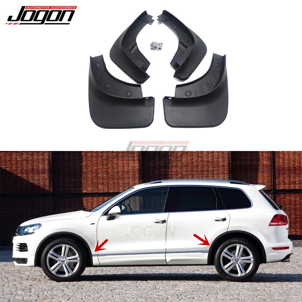 

Для Volkswagen Touareg R Line 2012-2018 автомобильные передние и задние брызговики, брызговики, защита от пыли, 4 шт.