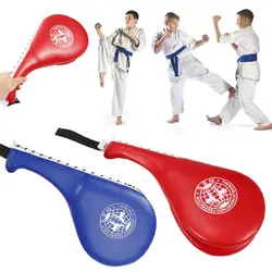 Taekwondo tapis de frappe pour enfants cible karaté boxe enfants entraînement en cuir frappe cible équipement de sécurité