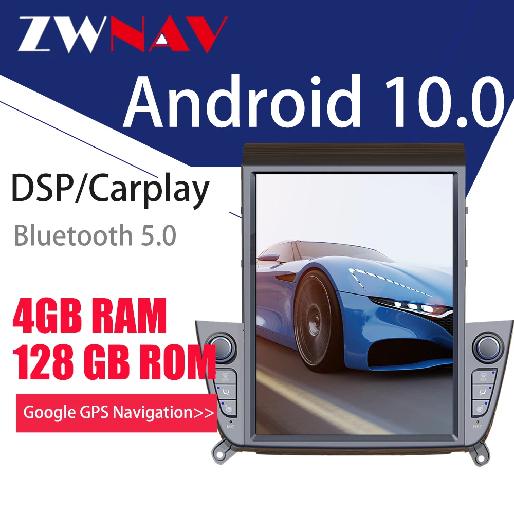

Автомобильный мультимедийный плеер PX6 4G + 128G Tesla style Android 10 для Hyundai IX35 2018 + GPS Navi Радио Аудио большой экран с carplay