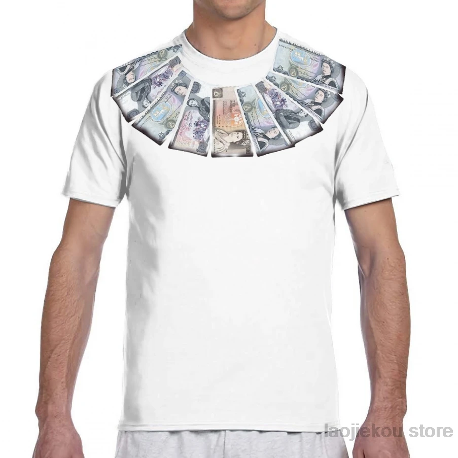 Ian Brown Stone Roses style money men T-Shirt women all over print