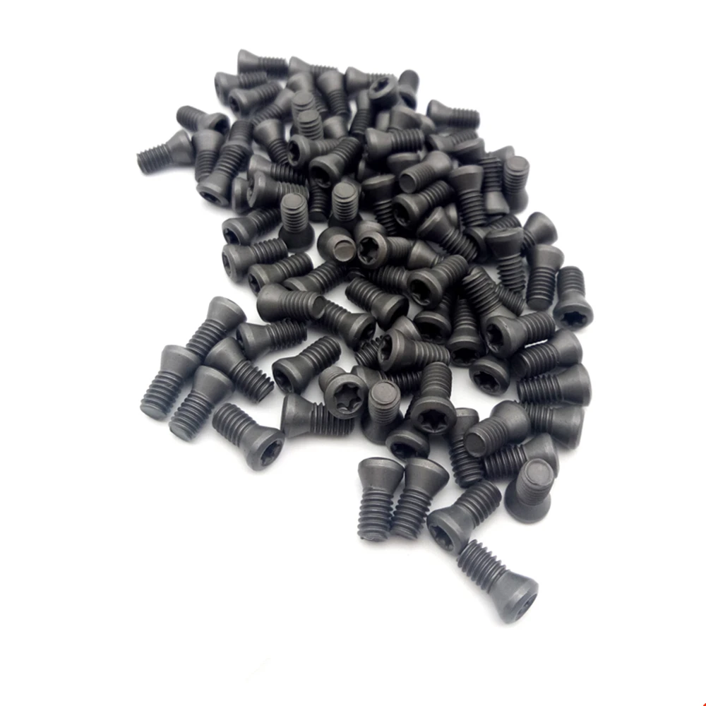 M2*6 M2.5*6 M2.5*8 M3*8 M3*10 M3*12 M3.5*10 M3.5*12 M4*10 M5*10 Insert Torx Screw for Replaces Carbide Inserts CNC Lathe Tool