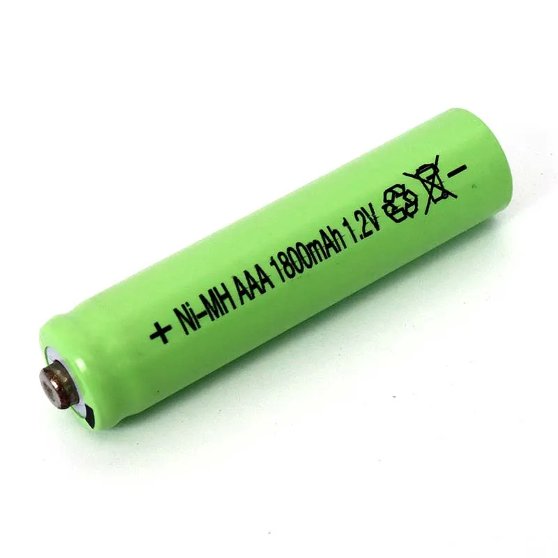 1.2v NI-Mh AAA Rechargeable Batteries 1800mAh ni mh Battery 1.2V aaa For Electric remote Control car Toy RC ues