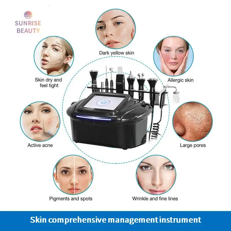 Skin Management Machine Acne Treatment Skin Rejuvenation Face Firming Facial Cleansing Multifunctional Skin Care Tools