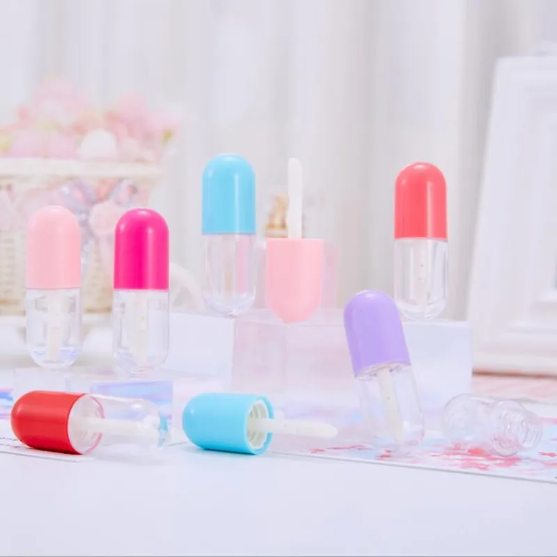 Wholesale 3ml Lipgloss Bottles Lip Blam Bottles Tubes Lip Tubes/Bottles Makeup Lip Gloss Bottles Tubes Lipstick Balm Bottles