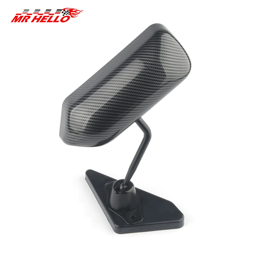 2Pcs Car Racing Universal Side Rear View Mirror Wide Angle Metal Bracket for Mazda 3/For Miata/Mx5/RX7
