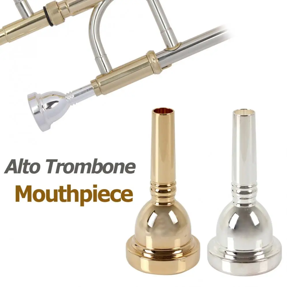 

Trumpet Mouthpiece 6.5AL Alto Trombone Mouthpiece Silver / Gold Optional Trumpet Mouthpiece