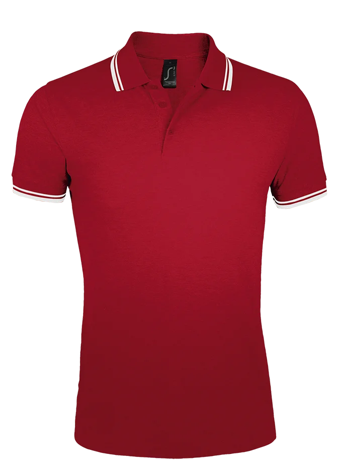 Polo shirt men short sleeve-PASADENA-summer, male, casual, holiday, Cotton