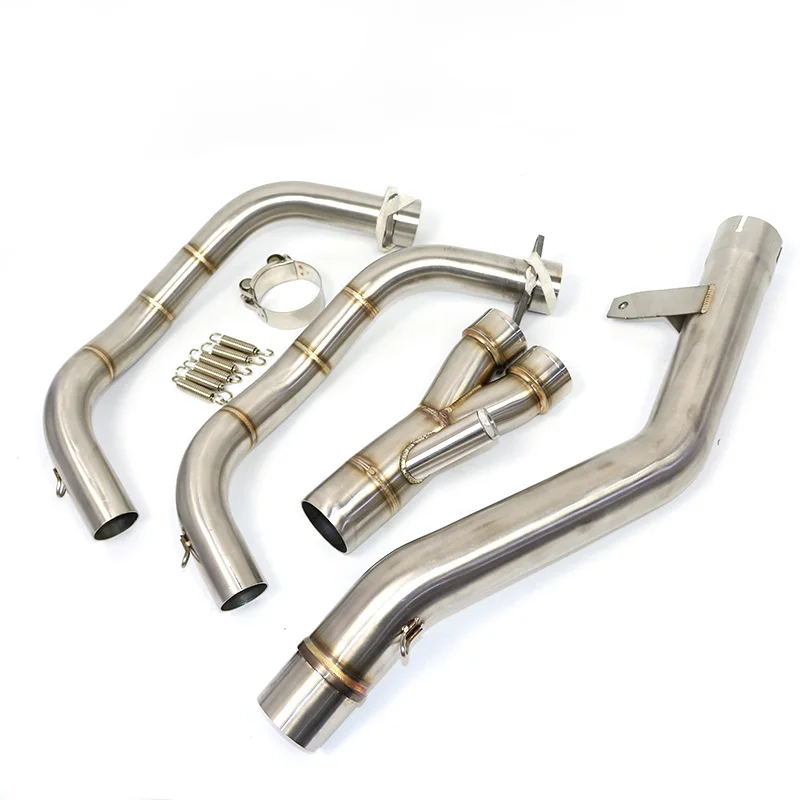 For HONDA CB500X CBR500 CB500F CBR500R 2013-2019 Upgrade Modified Motorcycle Full Exhaust Middle Link Pipe Systems Tube