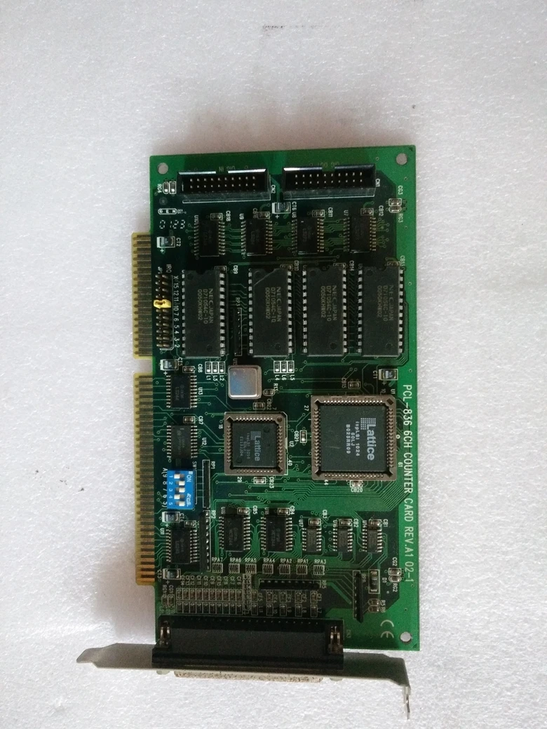 

Industrial control panel PCL-836 6CH COUNTER CARD REV.A1 02-1 PCL-836 ISA multi-function data acquisition card Good quality