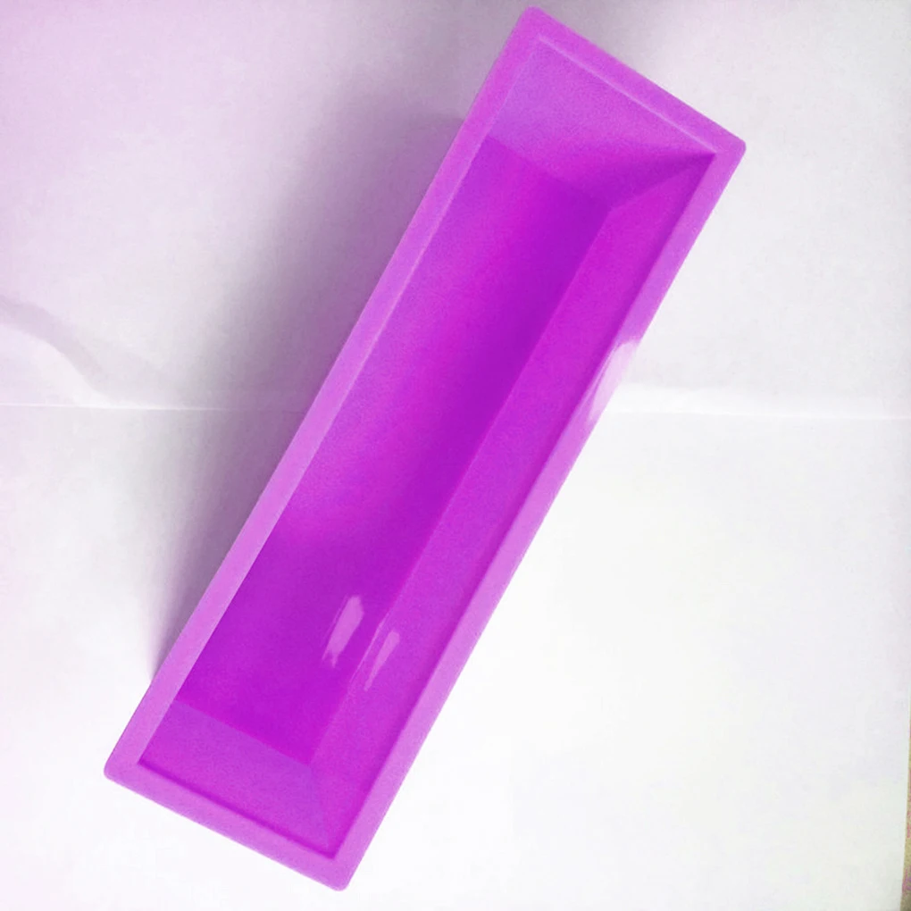 1200g Soap Mold Silicone Cake Chocolate Bar Loaf Candle Food Mould Handmade Soap Making Tool