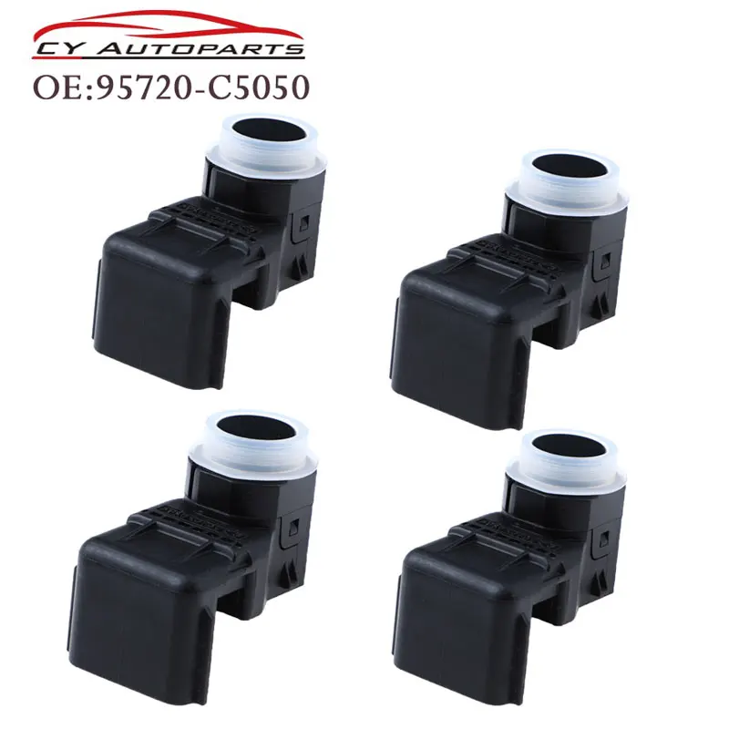 

4PCS Black Color New PDC Parking Sensor For Hyundai Kia 95720-C5050 95720C5050 4MS064KBD