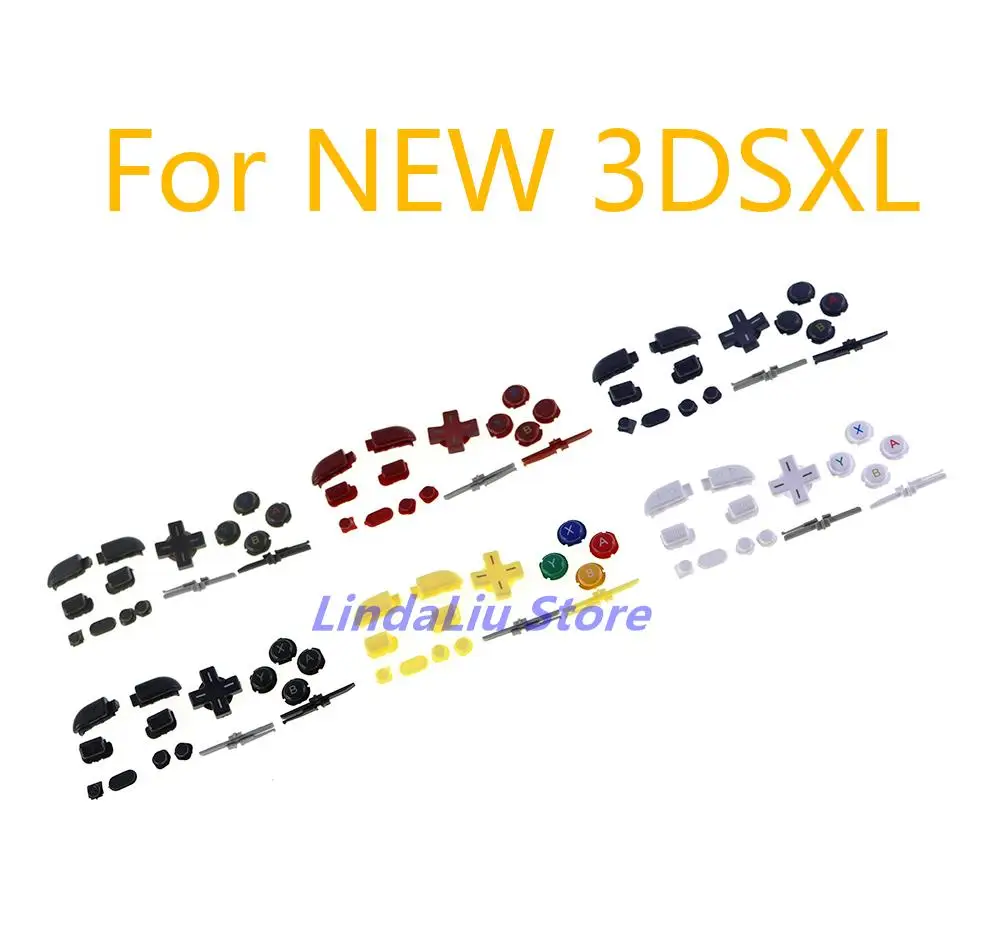 5sets Original For NEW 3DS XL LL ABXY LB RB ZL ZR Home Power Start Select Button Key for Nintend NEW 3DSLL 3DSXL