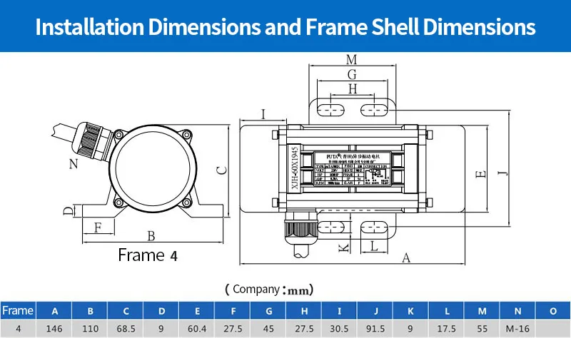 Imagem -04 - sem Escova de da C.c. do Motor de Vibração para a Tela Circular Aço Inoxidável 7000rpm