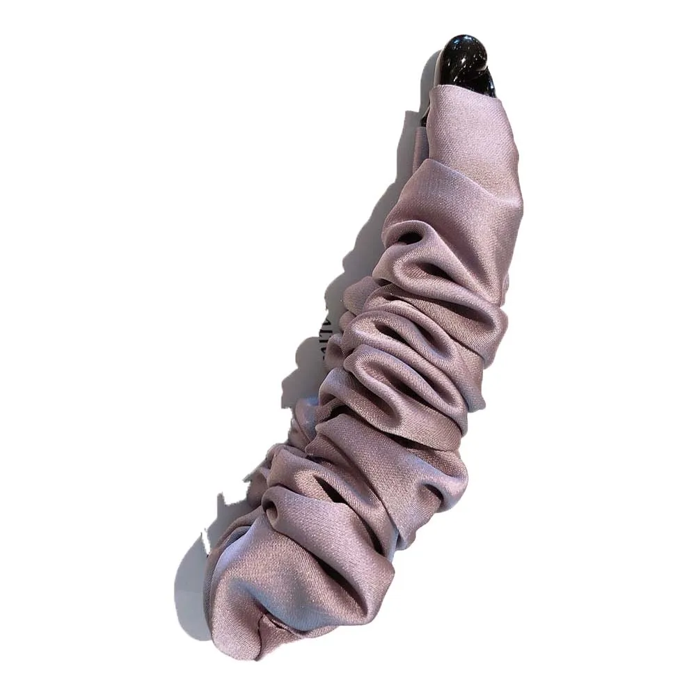 

Women Temperament Large Size Folds Cloth Hair Accessories Banana Clip Ponytail Holder Hair Claw