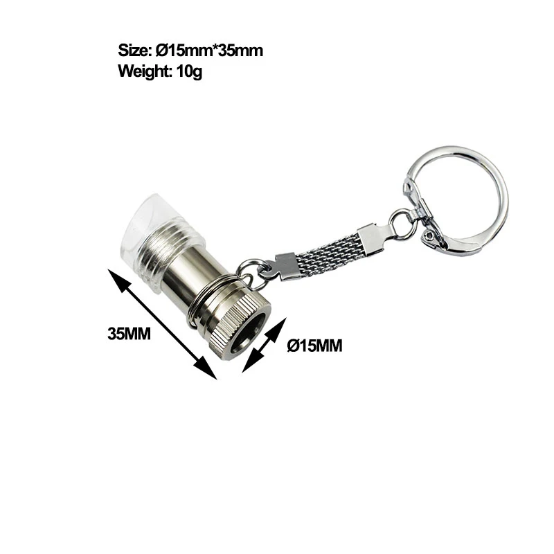 SHINWA Penguin Magnifier Glass Q Super Mini High Rate 10mm 15 times 75543 with Keychain Nice Gift Accessory 1PCS