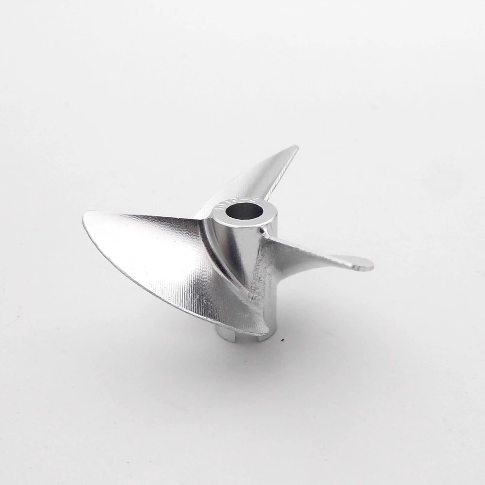 1PC CNC 3 Blades 36mm 38mm 40mm Left Hand Aluminum Propeller P1.9 Metal Prop for 4mm 4.76mm 3/16\