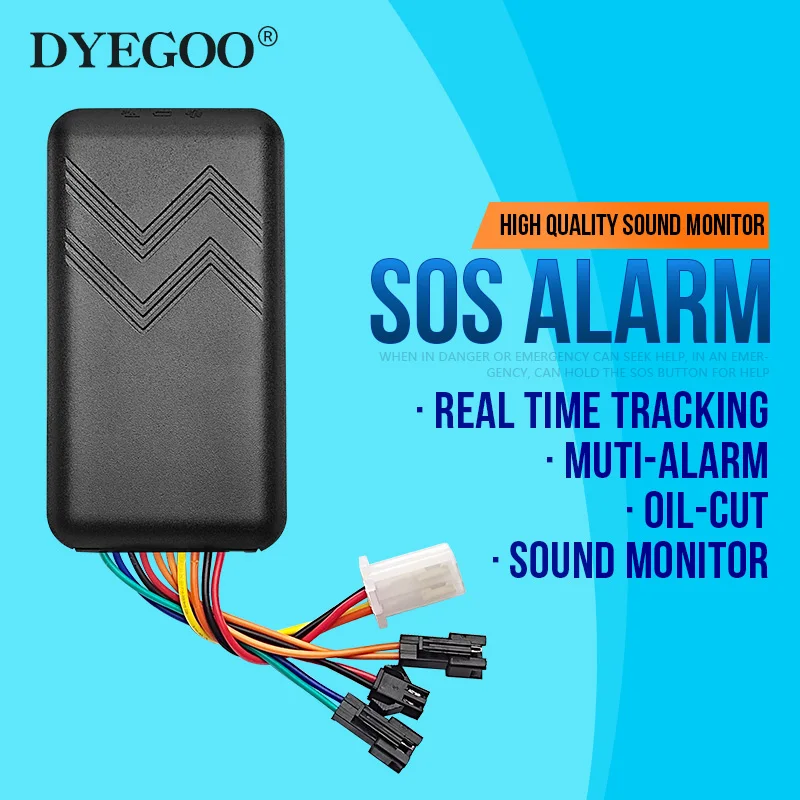 GT06 GT02N DYEGOO  Guaranteed 100%  Vehicle Car Motorcycle E-Bike  GPS Tracker ACC SOS Alarm Sound Monitor  Android IOS APP