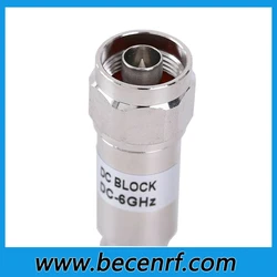 N Male to Female 50ohm DC-6GHz 50V RF DC Blocks